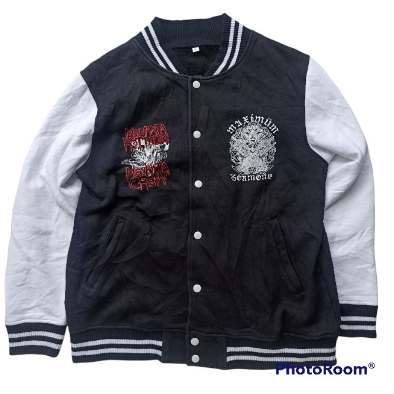 MAXIMUM THE HORMONE varsity jacket menkata kottelee