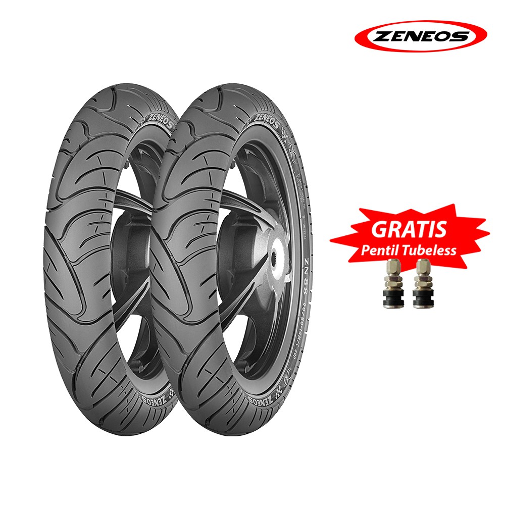 Paket Zeneos Zn 88 Zn88 ukuran  70 90 14 80 90 14 Ban  