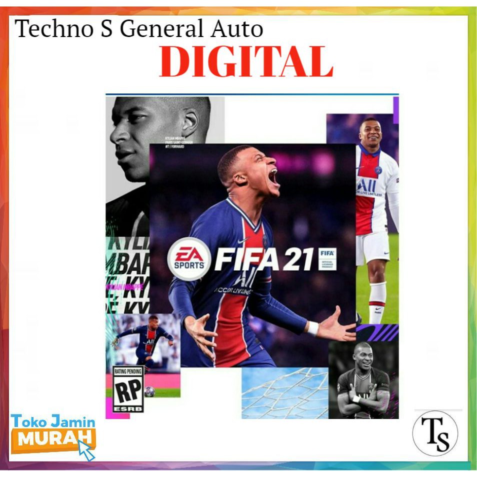 PS4 FIFA 21 Digital code - FIFA 2021 PS 4 Kode Digital - PS4 FIFA 2021