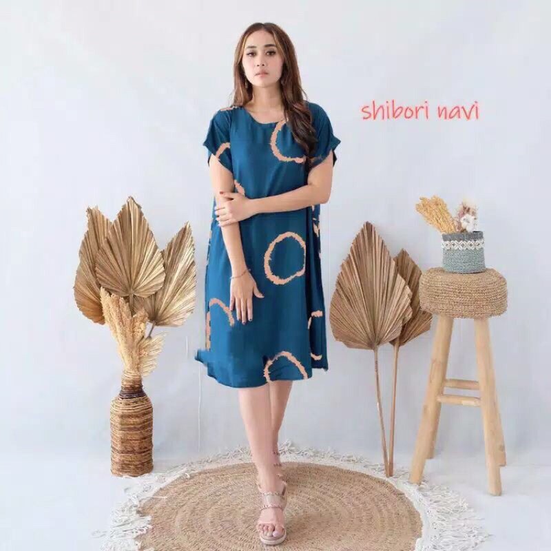 Daster tie dye shibori | Daster bali tie dye | Daster shibori murah