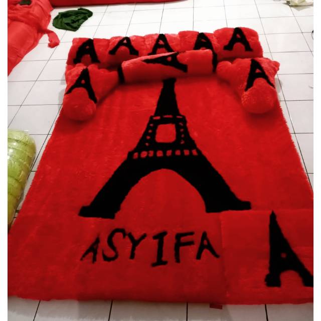 Karpet karakter fullset motif paris