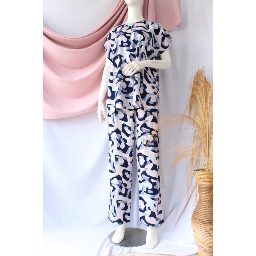 Daster One Set Celana Panjang