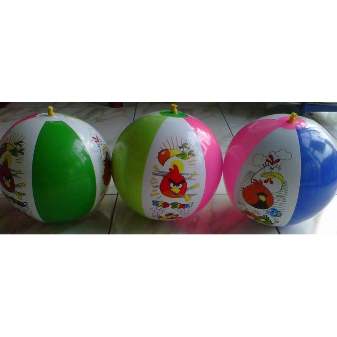 Amazing Mainan Bola Balon Karakter Kartun Lucu Warna-Warni Cerah (Mainan Balita)