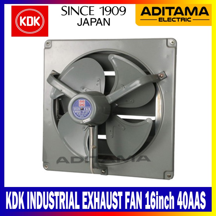 GOJEK GRAB KDK INDUSTRIAL EXHAUST FAN 16inch 40AAS 40-AAS