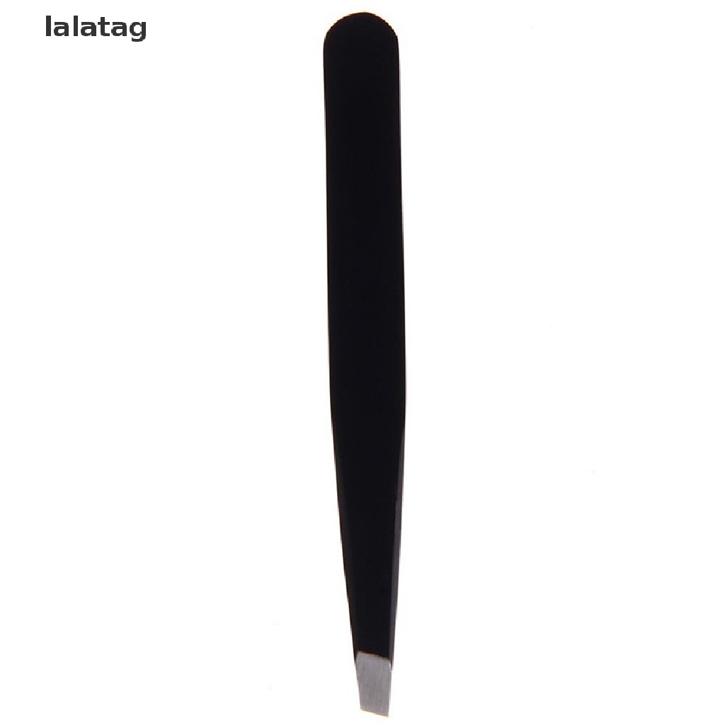 (Lalatag) Pinset Alis Profesional Warna Hitam