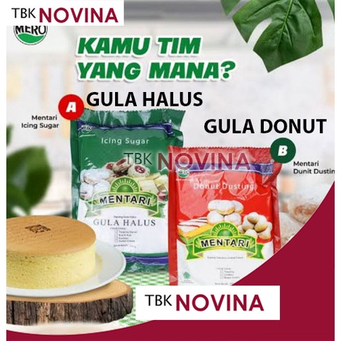 GULA DONUT / GULA HALUS MENTARI 200gr