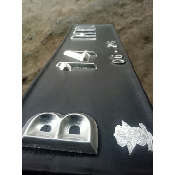 plat mobil  timbul