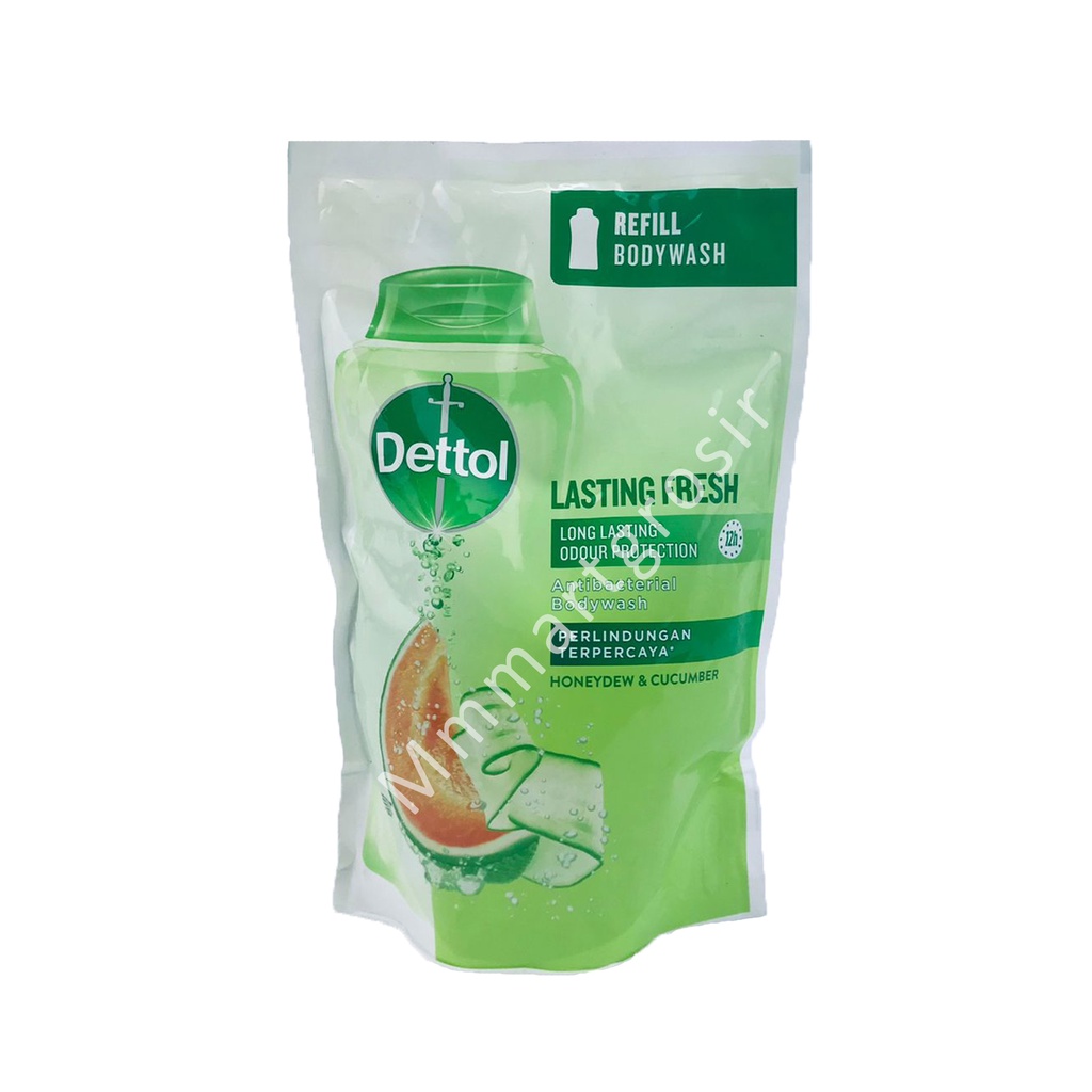 Dettol BodyWash / Sabun Mandi Cair / Lasting Fresh Refill / 410g