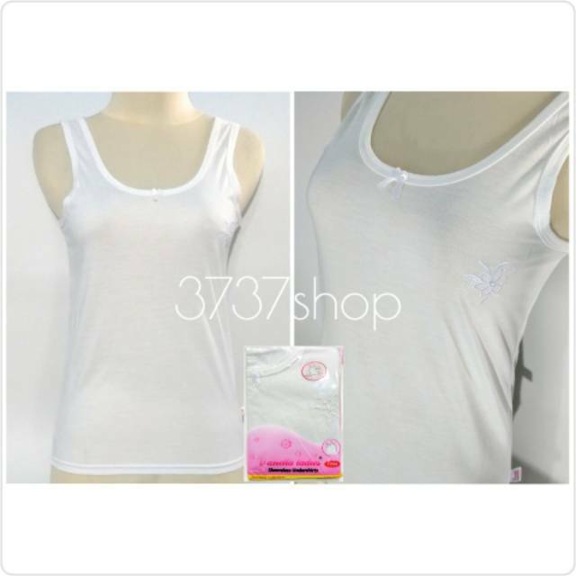 VANELLA - Kaos Oblong Singlet Tanktop Cewek / Remaja / Wanita