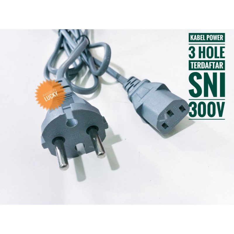 KABEL POWER/KABEL KOMPUTER/KABEL MEGICOM/MAGICCOM/KABEL 3HOLE