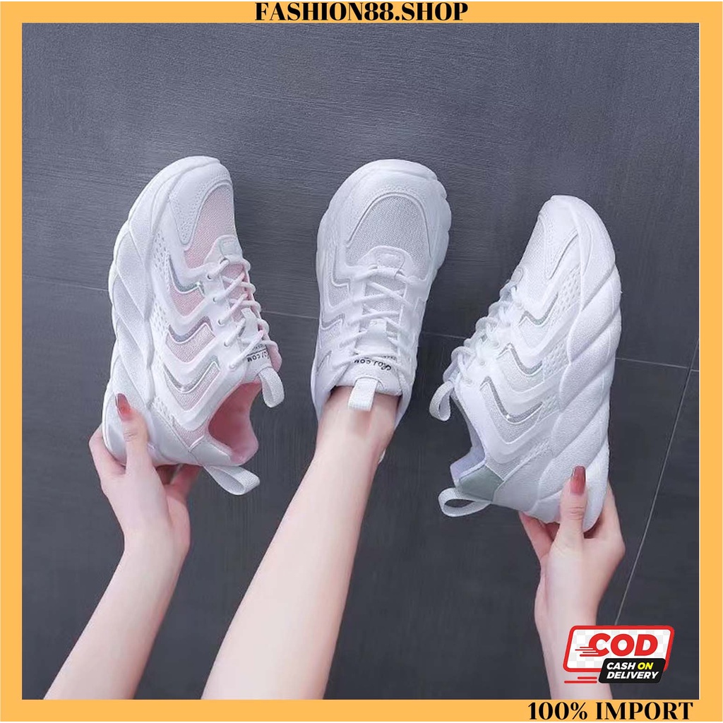 Sepatu Sneakers Wanita Sepatu Import Premium Quality F38