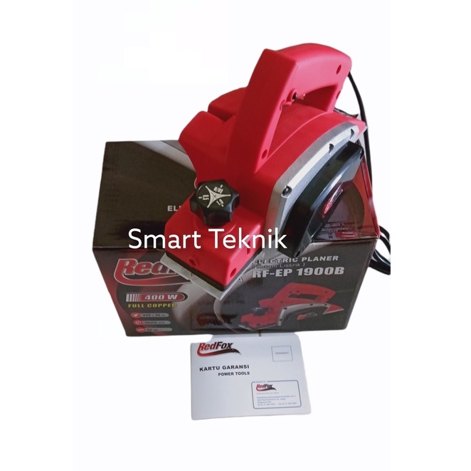 Electric Planner 400 Watt REDFOX - MESIN SERUT KAYU - mesin sugu kayu termurah
