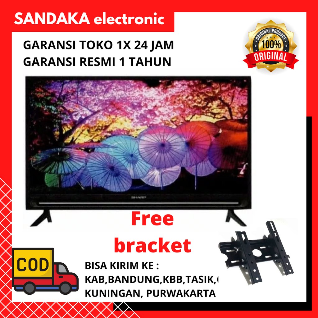 LED TV SHARP 32 Inch HD LC-32SA4500 SA4500 SMART TV GARANSI RESMI