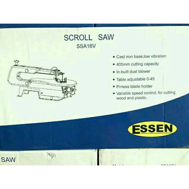 Jual Mesin Potong Kayu Scroll Saw Essen Shopee Indonesia