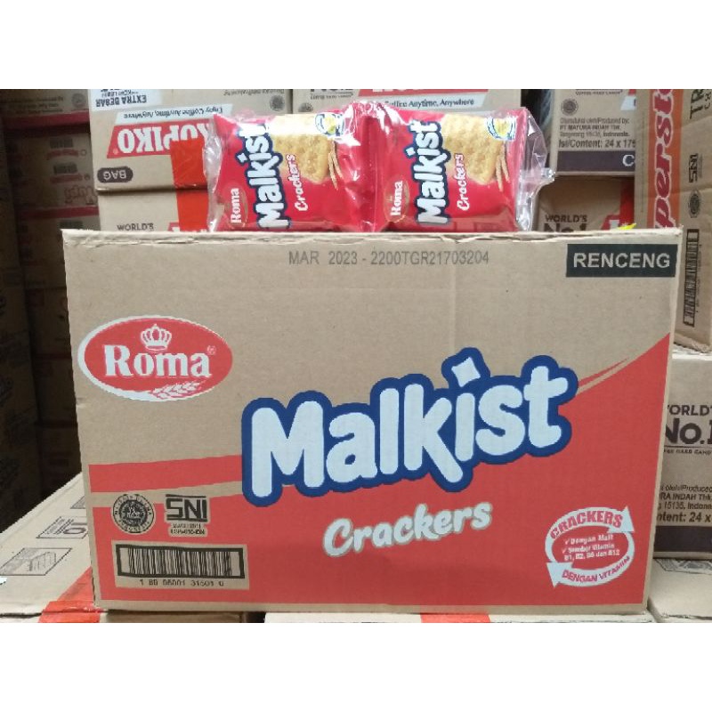 roma malkist crackers