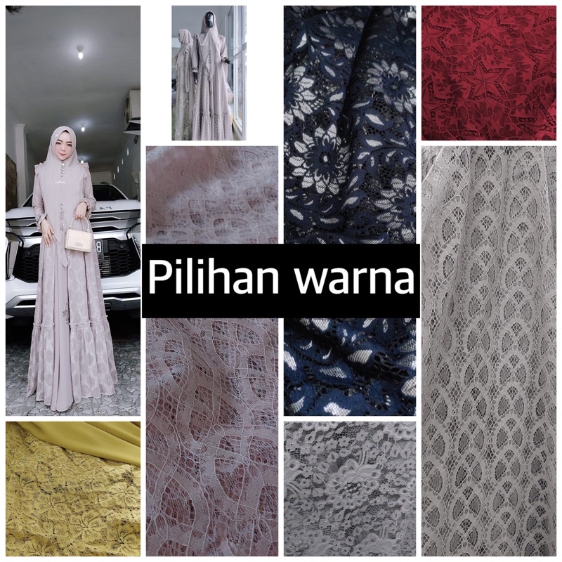 MAREENA SET BY FAESTA SYAR’I WARNA PILIH DI CHAT