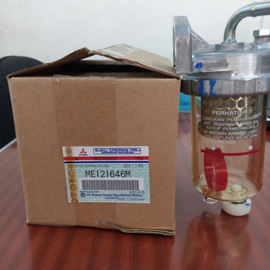 Rumah Filter Solar bawah Canter Original 100% Mitsubishi ME121646M