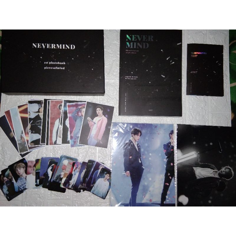 PHOTOBOOK NEVERMIND DARI FANSITE JIMIN