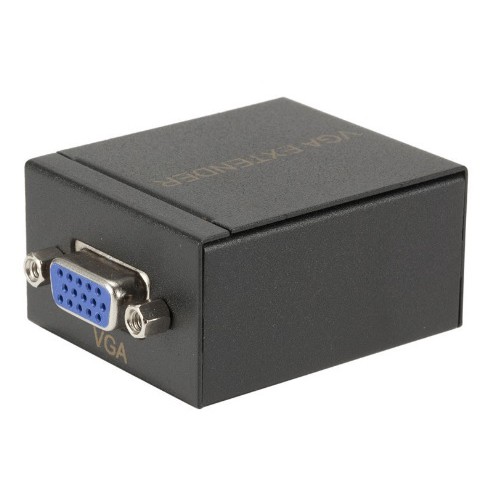 Vga extender 60m single cat5 - cat6 vga extender up to 60 meter