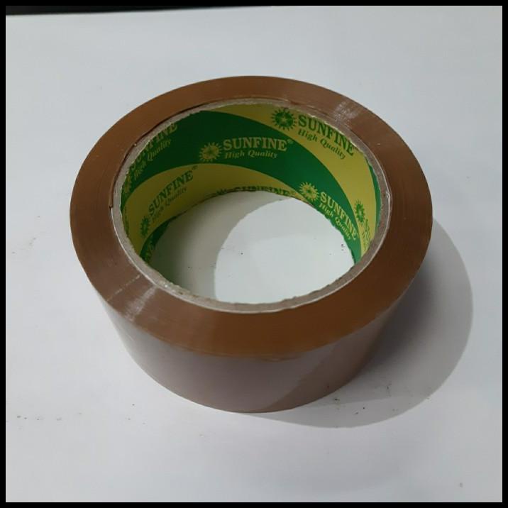 

Isolasi Lakban Opp Coklat Murah Merk Random 48Mm X90 Yards 1 Buah
