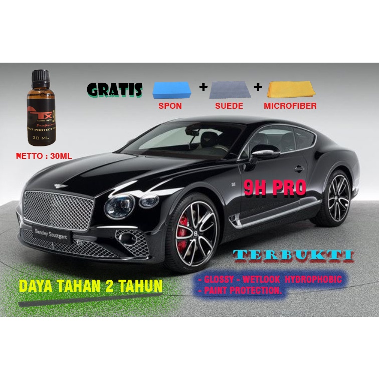 PROMO CERAMIC COATING GTX 9H PANIT PROTECTION PENGKILAP MOBIL DAN MOTOR PELINDUNG CAT