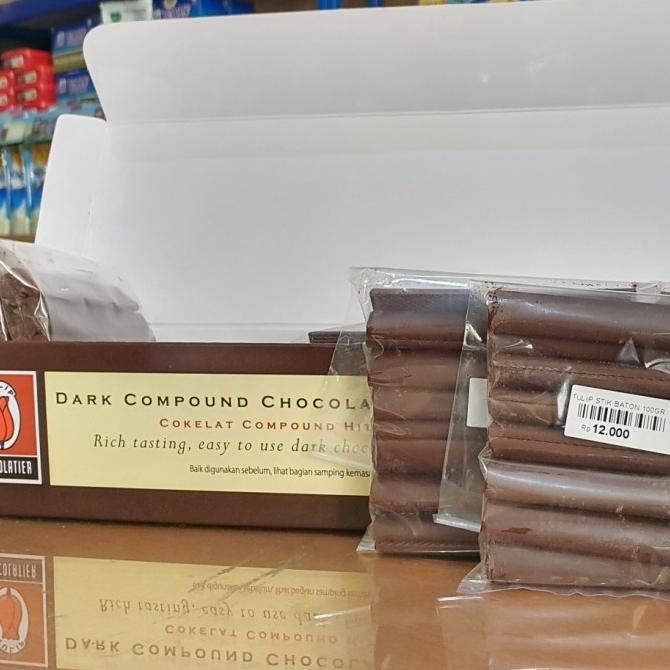 

Tulip Dark Stick Chocolate Batons Repack100Gr / Coklat Stik Tulip TERLARIS TERPERCAYA ORIGINAL