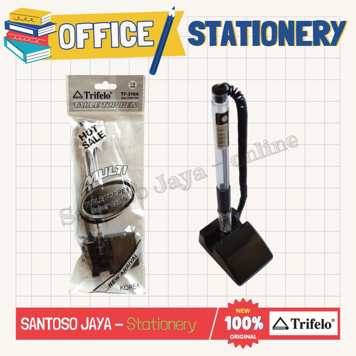 

Bolpen Meja - Pulpen TRIFELO Table Top Pen - Ballpoint Desk Pen TF-316A