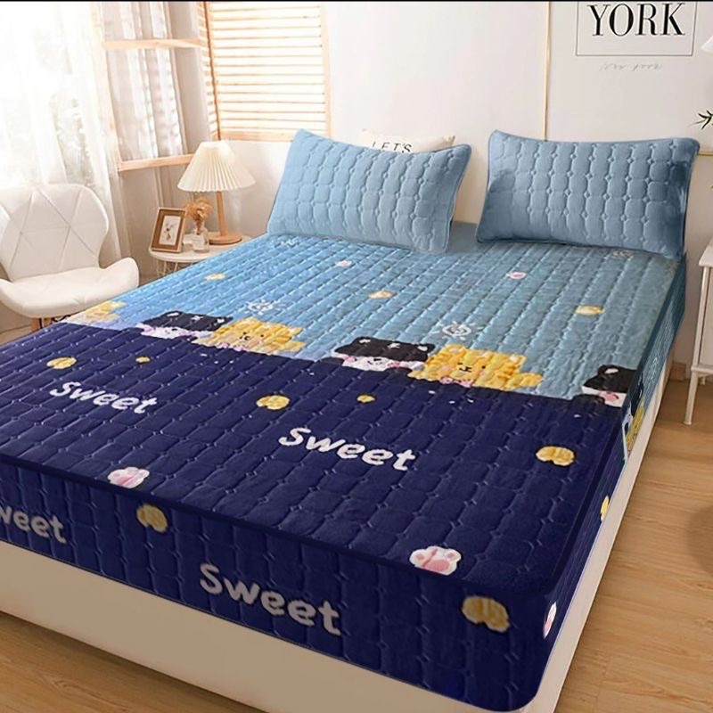 SPREI WATERPROOF IMPORT UKURAN 160x200x30