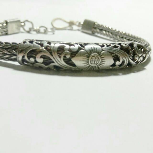 Gelang tangan pria wanita/gelang handmade/ perak 925