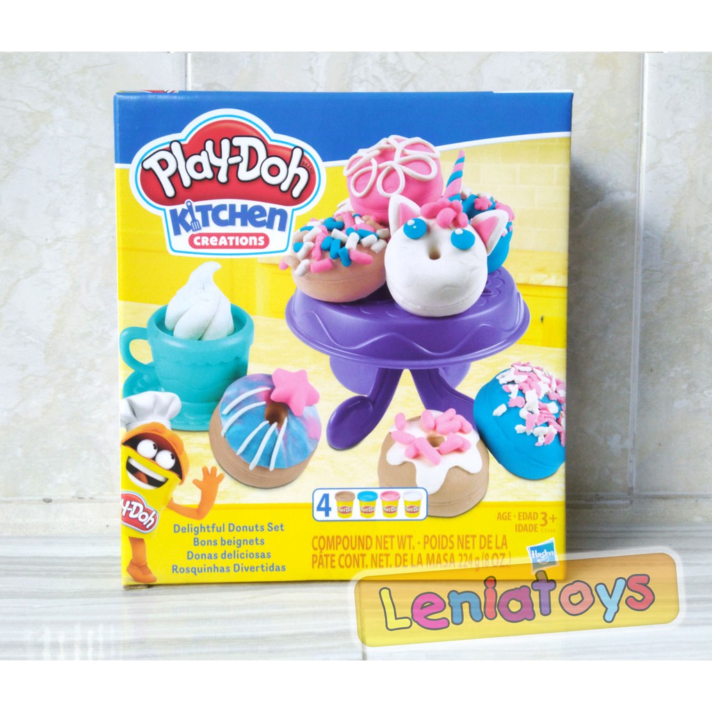 play doh kitchen creations delightful donuts