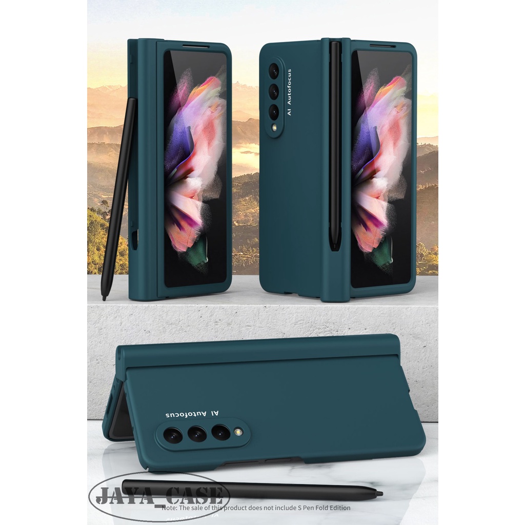 Full Protective Case S-Pen Slot Case Samsung Z Fold 3 5G Fold 3 Case