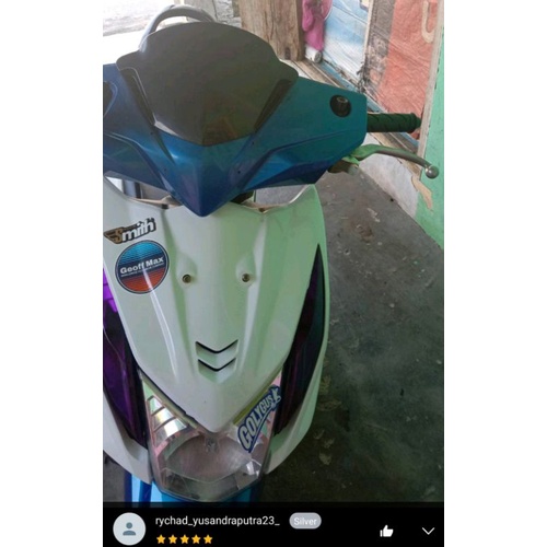 Visor Beat FI 2013-2014 Seris Pesek/Visor  Costum  Beat FI 2013-2014