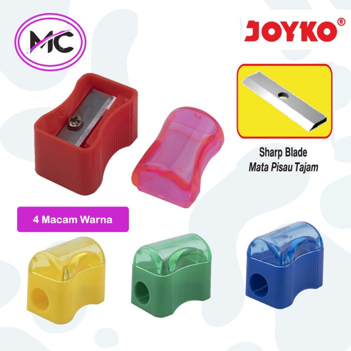 

Serutan Pensil Joyko Tajam Pencil Sharpener Rautan Pensil Mini Murah Serutan Pensil Joyko Putar Rautan Mini Pensil Super Tajam Murah Praktis Original dan Nyaman