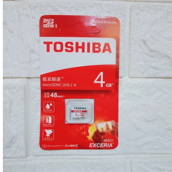 Micro SD Toshiba 2 /4 / 8 / 16 / 32 /  64 GB Micro SD Toshiba Memory Card  Exceria- MicroSD Toshiba