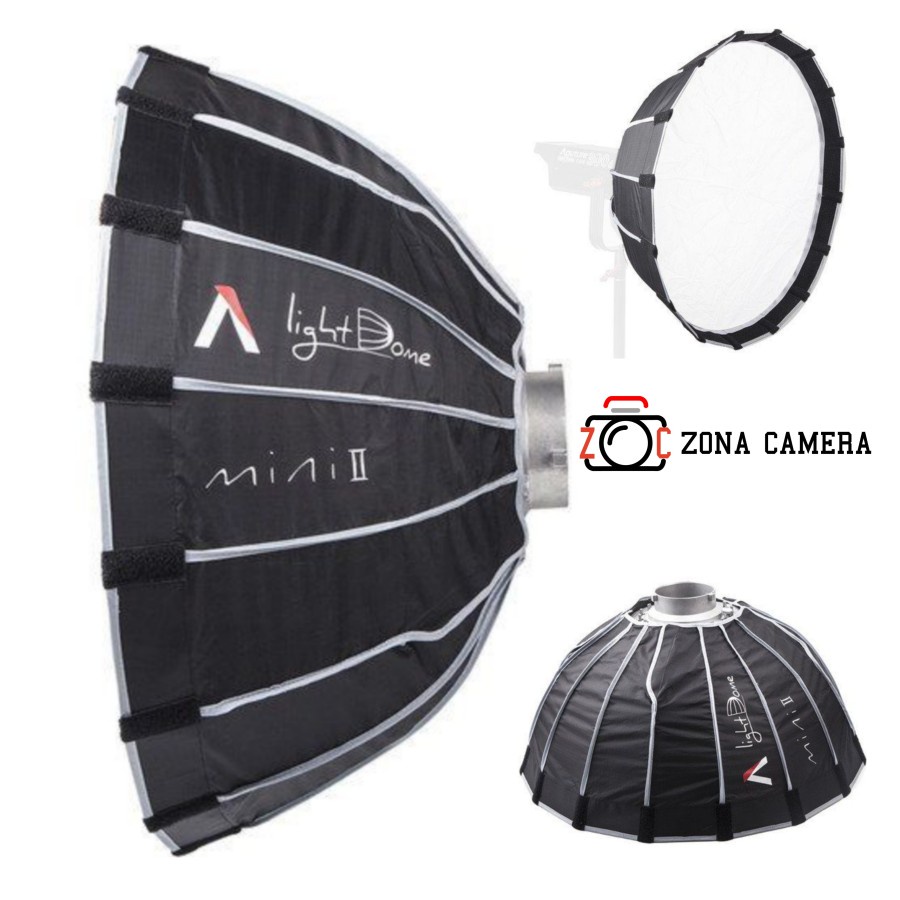 Aputure Softbox Light Dome Mini II Octa 21.5" Diffuser Bowen Storm Kit