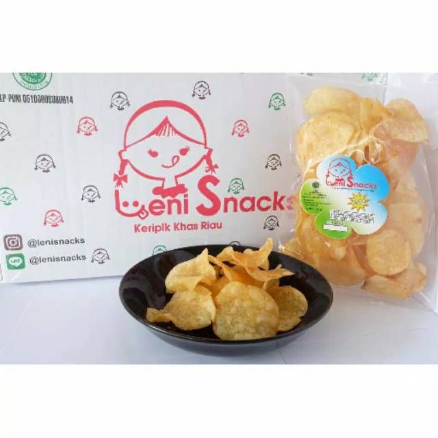 

Keripik Kentang Original Asin Leni Snack Oleh Oleh Khas Pekanbaru Riau