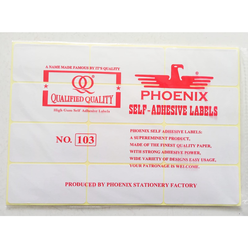 

Label harga/label undangan polos no.103