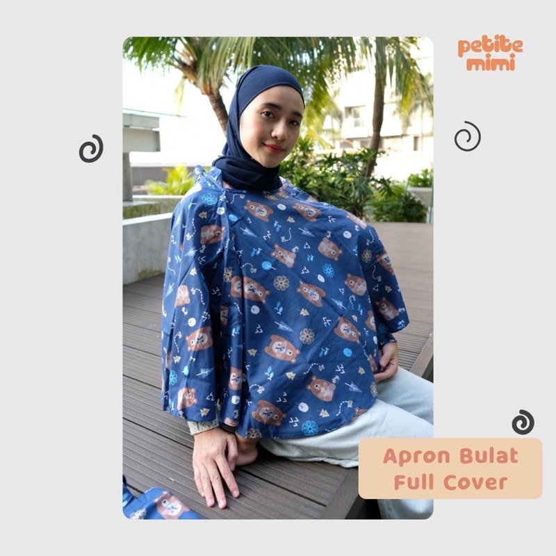 Petite Mimi Nursing Cover ( Apron Full Cover) - Penutup Menyusui