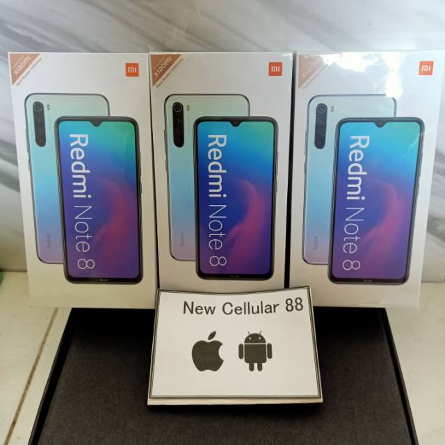 Xiaomi Note 8 Ram 3 Internal 32GB - Garansi Resmi