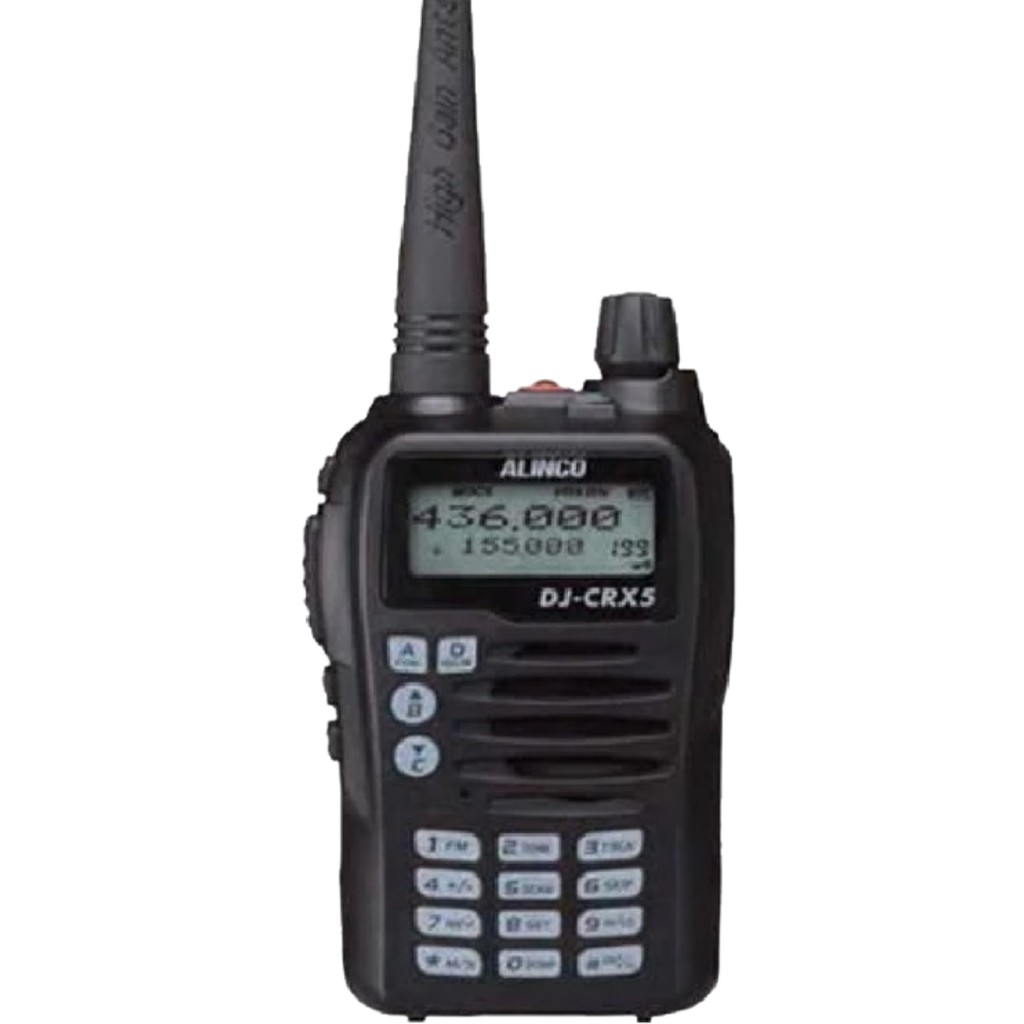 HANDY TALKY ALINCO DJ-CRX 5 CRX5 DUALBAND VHF UHF 400MHz NEW ORIGINAL GARANSI RESMI POSTEL