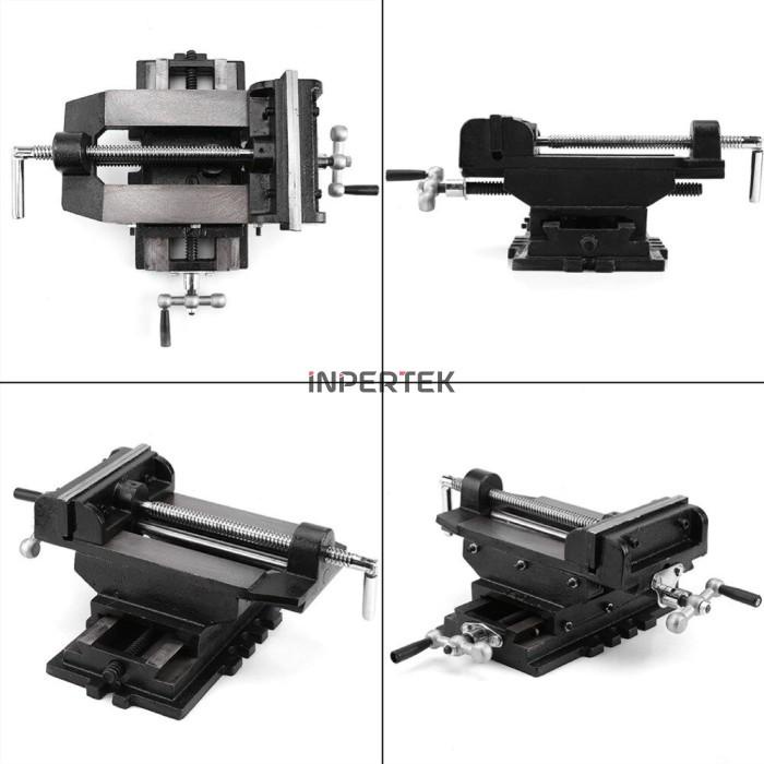 Ragum Silang 4" | Vice Cross 4"| Ragum Slide Cross | Catok Bais Silang
