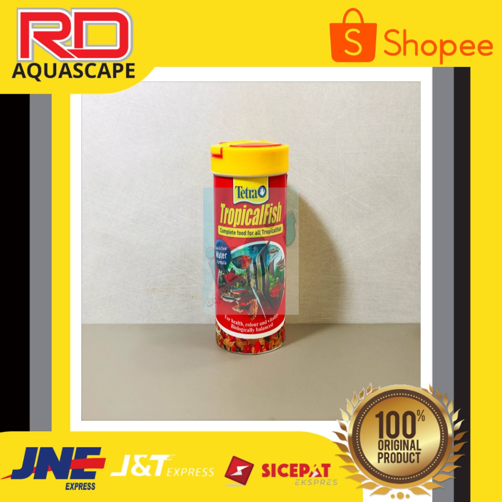 

Tetra Tropical Fish Food 52gr (Flakes Food) ORIGINAL-GARANSI