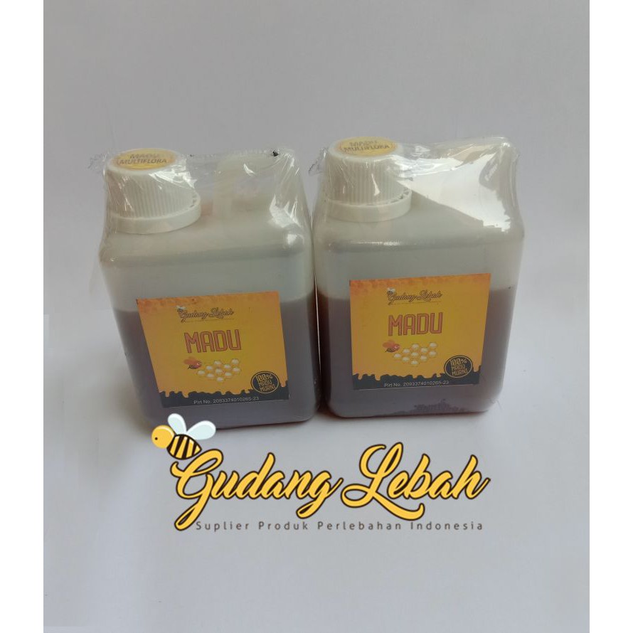 

Madu Asli Gudang Lebah Madu Multiflora Gr 500