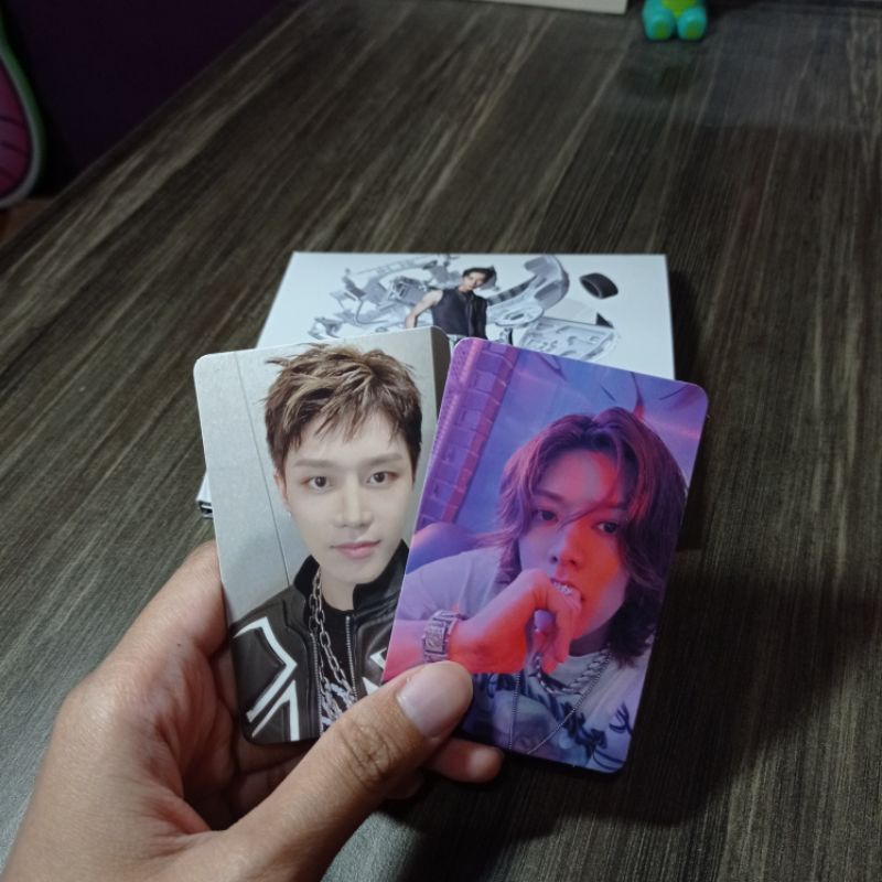 pc photocard yuta nct 127 2baddies digipack album