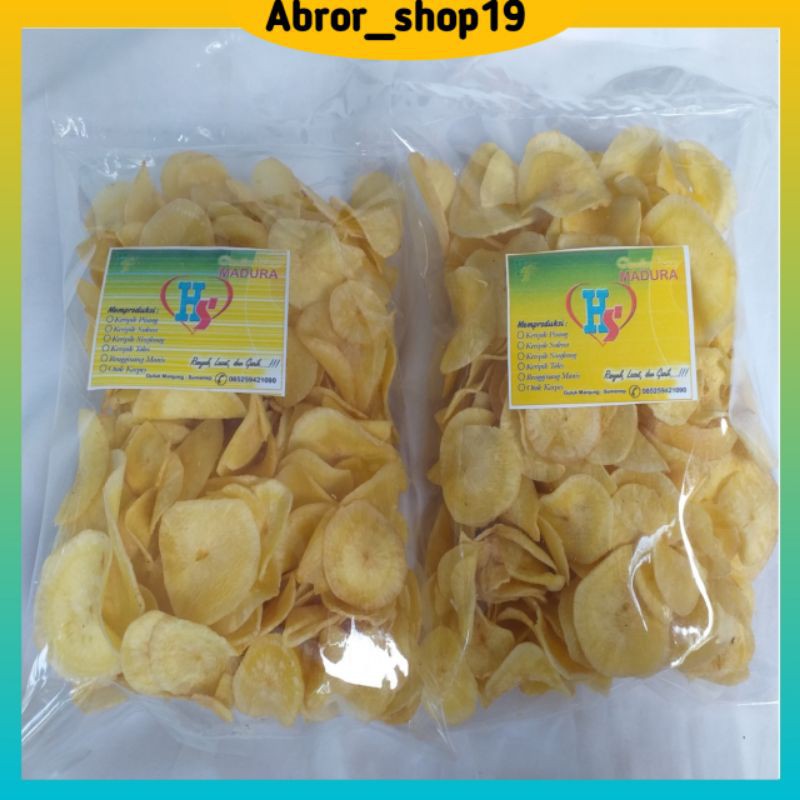 

Keripik Singkong Mentega 165 Gram Kripik Singkong Gurih Nampol