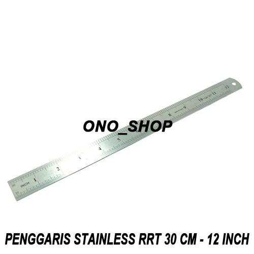 

Penggaris Stainless RRT 30 cm - 12 Inch