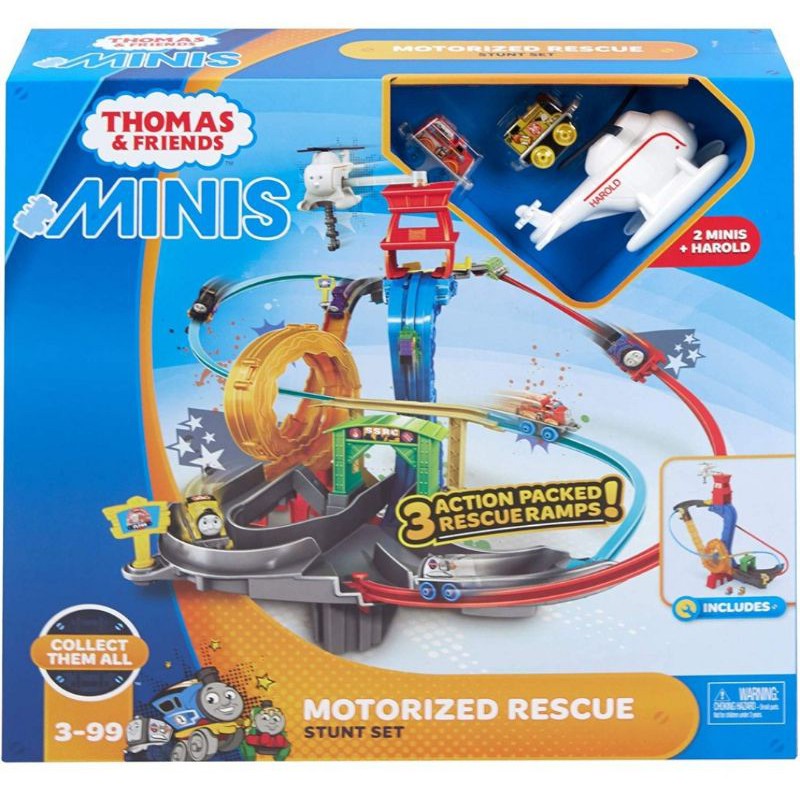 thomas & friends minis motorized rescue stunt