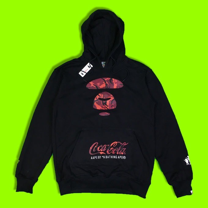 bape x coca cola hoodie