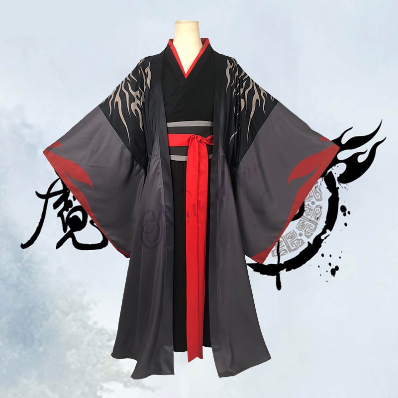 preOrder Wei Wuxian Cosplay Mo Xuanyu Costume Anime Grandmaster of Demonic Cultivation Cosplay Mo Da