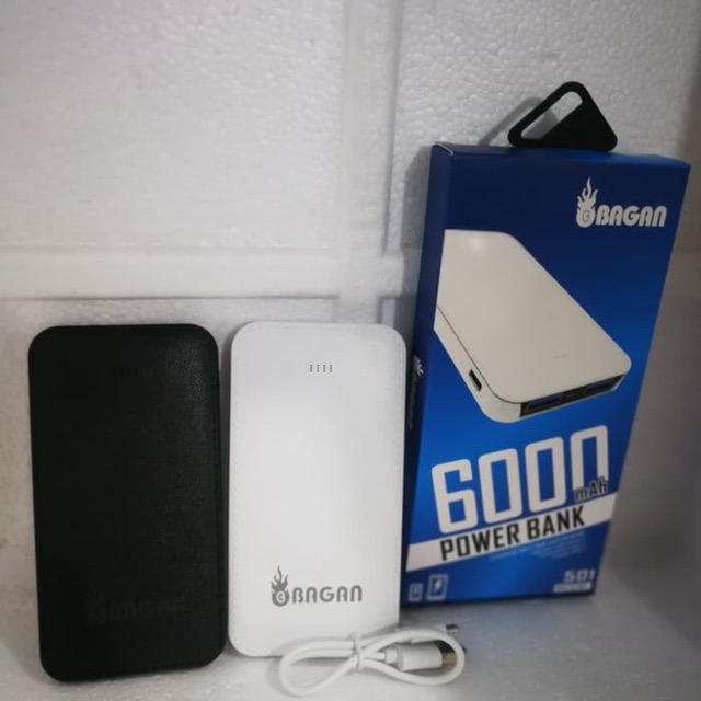 (BAGAN) Power bank  6000 MAH model 501